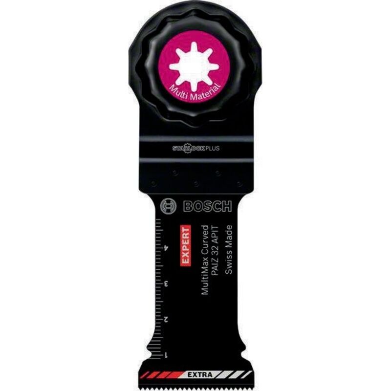 Bosch - Professional 1x Expert MultiMax paiz 32 apit lama multi-tool (per lame in acciaio inox, larghezza 32 mm, Accessori multi-tool)