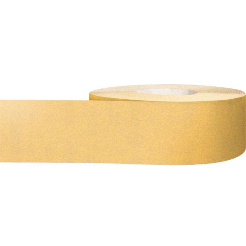 Rotolo di carta abrasiva EXPERT C470 per levigatura a mano, 93 mm x 50 m, K 180