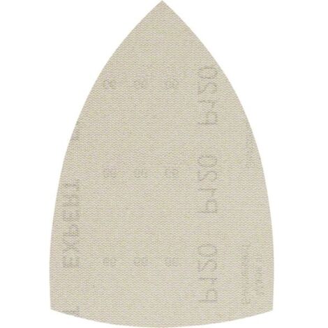 Bosch Accessories 2608901624 - Red de lijado, Lijas para Lijadora, Recambios Lijadora Bosch (grano 120, 150 x 100 mm, 50 unidades)