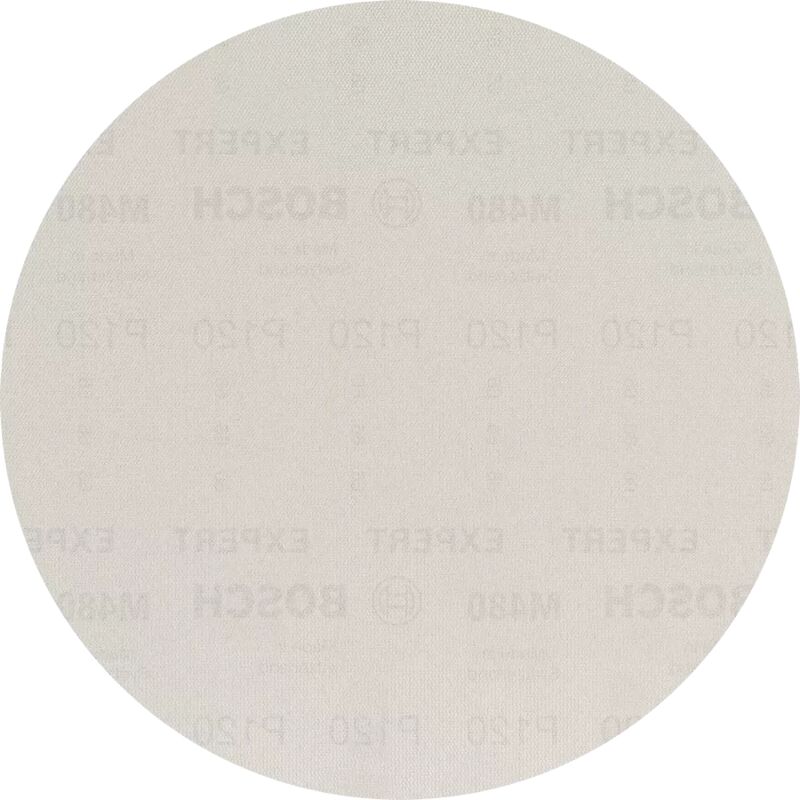 Disques Abrasifs BOSCH Expert M480 Ø125 mm Boite de 5 pièces Grain 180 2608901638 - vue 3