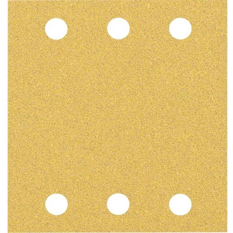 Bosch Accessories 2608901655 Papier abrasif pour ponceuse vibrante Grain 60 (L x l) 107 mm x 115 mm 50 pc(s)