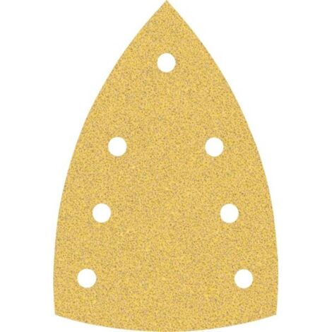 Bosch Accessories 2608901675 Schleifpapier für Multischleifer Grana Num. 60, 120, 180 (L x L) 150 mm x 100 mm 10 p