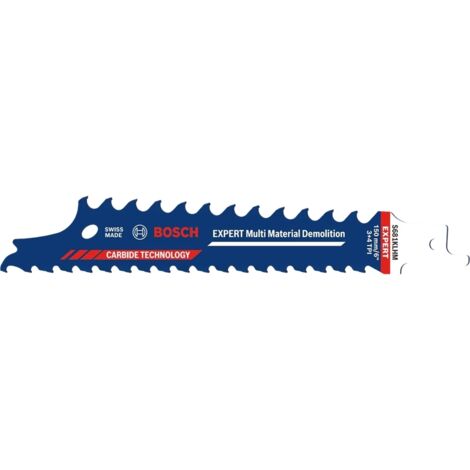 Bosch Accessories 2608901704 EXPERT Multi Material Demolition S681KLHM Blatt Sägeblatt-Länge 80 mm 1