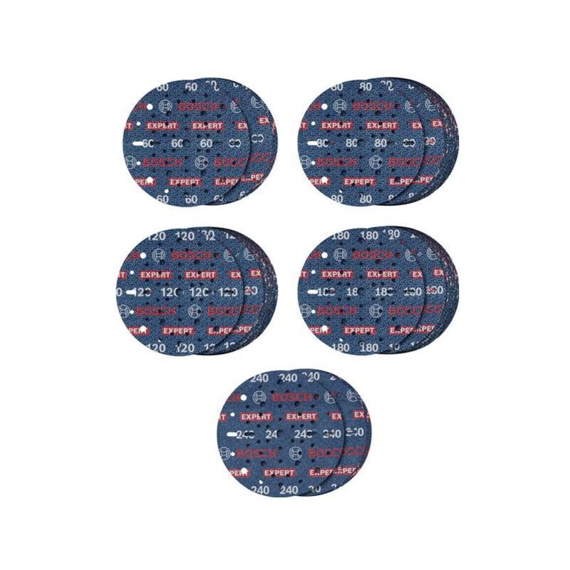 Bosch Accessories 2608902470 Set de disques abrasifs Diamètre 150 mm 1 pc(s) Y438993