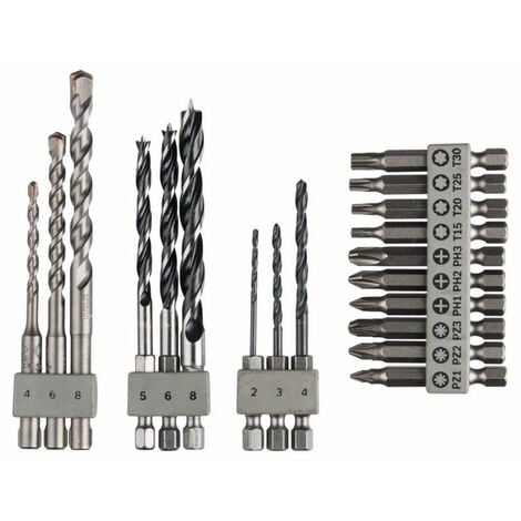 Bosch Accessories 2609256989   19teilig Universal-Bohrersortiment