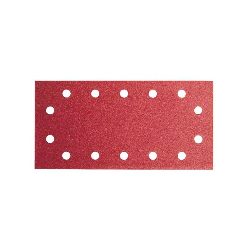 10 fogli levigatrice orbitale 115x280 G60/120/180 14 fori staffa - Bosch