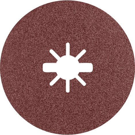 Bosch Accessories 5x Dischi Fibrati Expert R781 Prisma Ceramic X-LOCK per Acciaio, Lamiere di Acciaio Inossidabile, Ø 125 mm, Grana 80, Accessorio Smerigliatrice Angolare Piccolo
