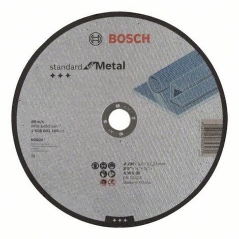 BOSCH Disque à tronçonner standard for Métal