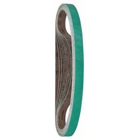 Bosch Accessories Best for Inox 2608608Y49 Carta abrasiva a nastro Dimensione dei grani 120 (L x L) 457 mm x 13 mm 10 p