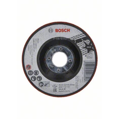 Bosch Accessories Standard for Metal 2608619778 Disco abrasivo 180 mm 1 pz.  Metallo