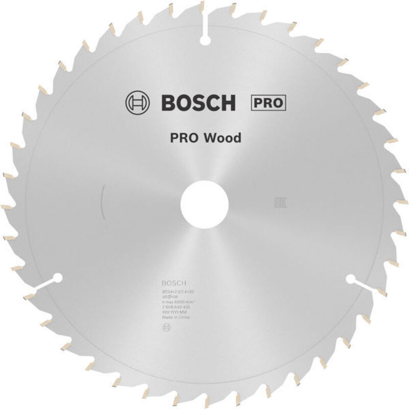 Optiline Wood Lama per troncatrice 254x30 mm per legno - Bosch