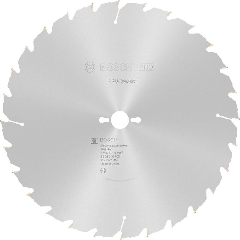 BOSCH Lame pour scie circulaire Ext 400mm Z. - vue 3