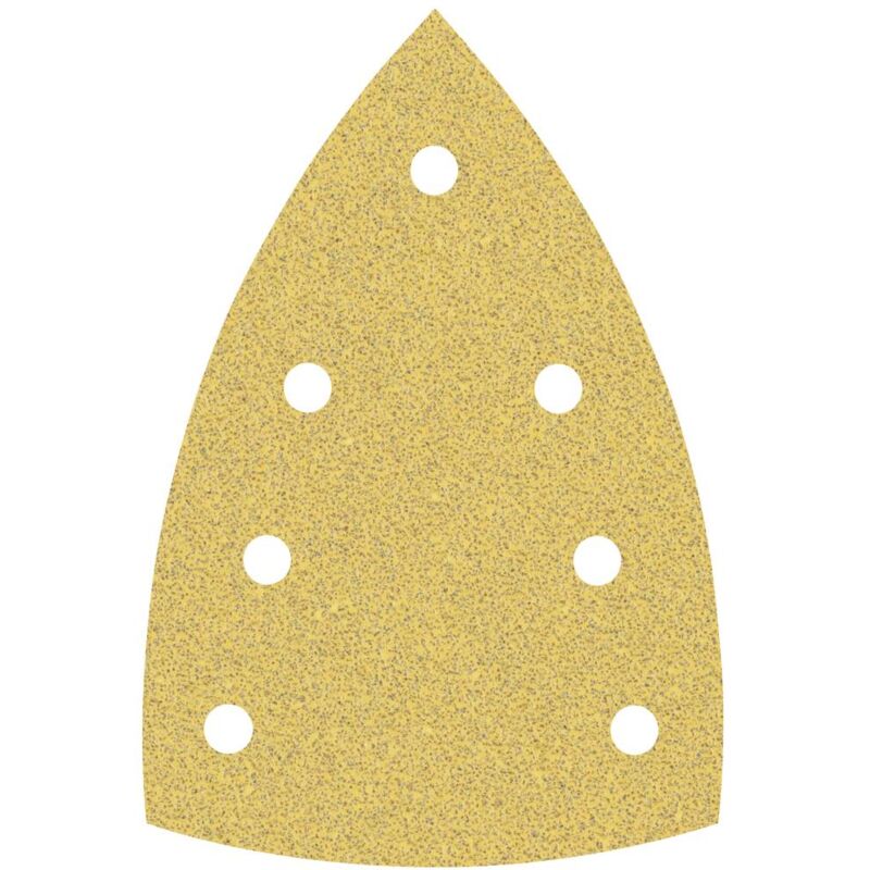 10x Carte Abrasive Expert C470 con 7 Fori per