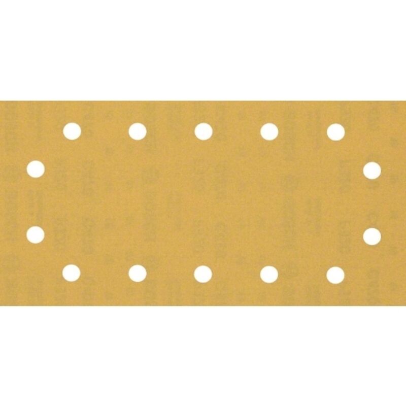 EXPERT C470 Carta abrasiva, 14 fori per smerigliatrici, 115 x 230 mm, K 320, confezione da 50 pezzi