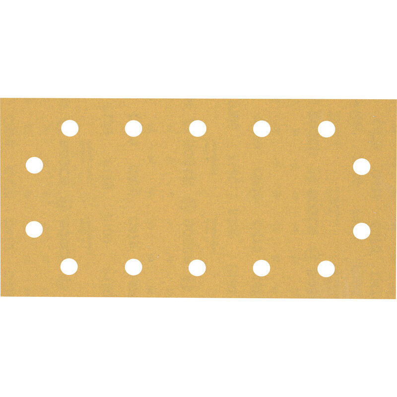 EXPERT C470 Carta abrasiva, 14 fori per smerigliatrici, 115 x 230 mm, K 180, confezione da 50 pezzi