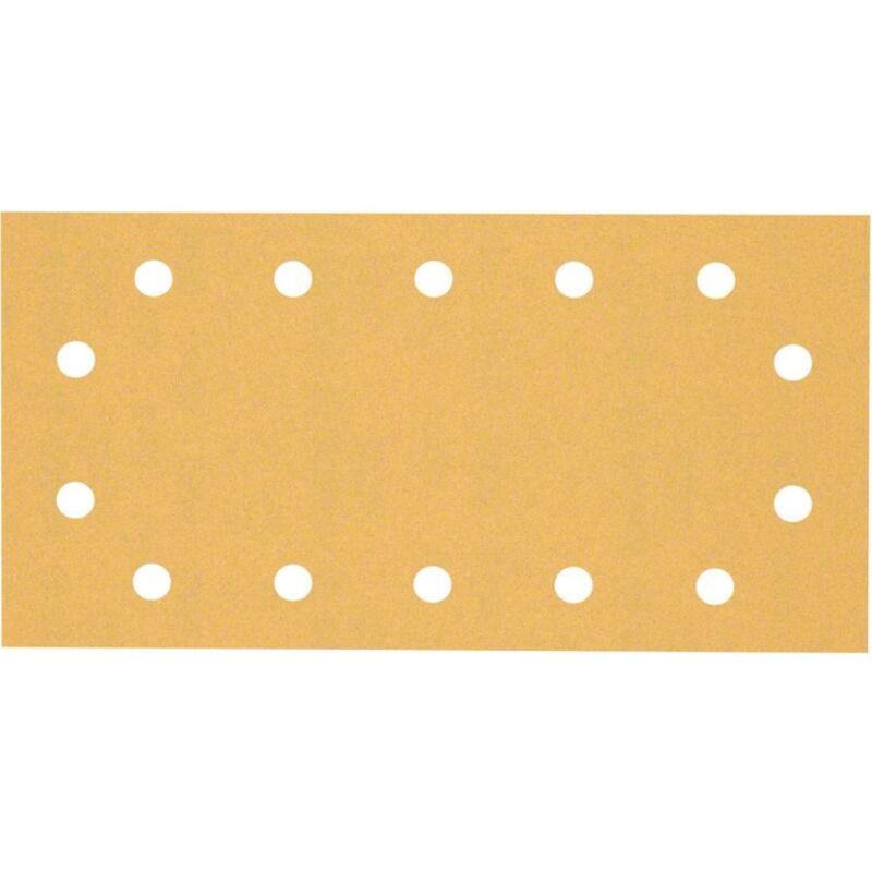 EXPERT C470 Carta abrasiva, 14 fori per smerigliatrici, 115 x 230 mm, K 120, confezione da 50 pezzi