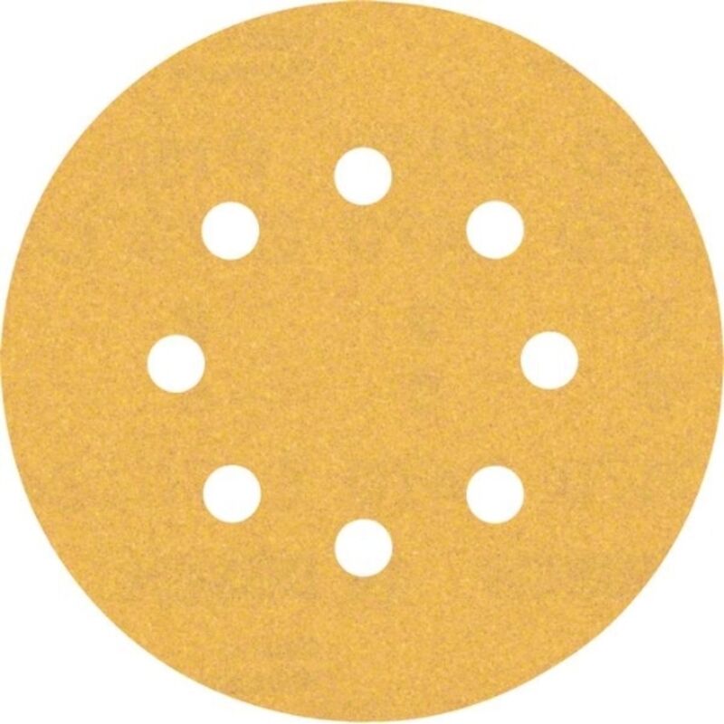 EXPERT C470 Carta abrasiva con 8 fori per levigatrici orbitali, 125 mm, K 150, confezione da 50 pezzi