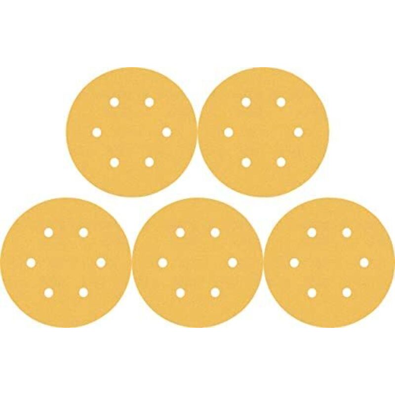 Professional 50x Expert C470 con 6 fori (per legno duro, vernice su legno, ø 150 mm, grana 100, accessori per levigatura eccentrica) - Bosch