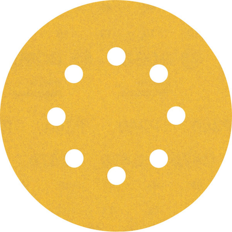 Professional 50x Expert C470 con 8 fori (per legno duro, vernice su legno, ø 125 mm, grana 240, accessori Levigatrice eccentrica) - Bosch