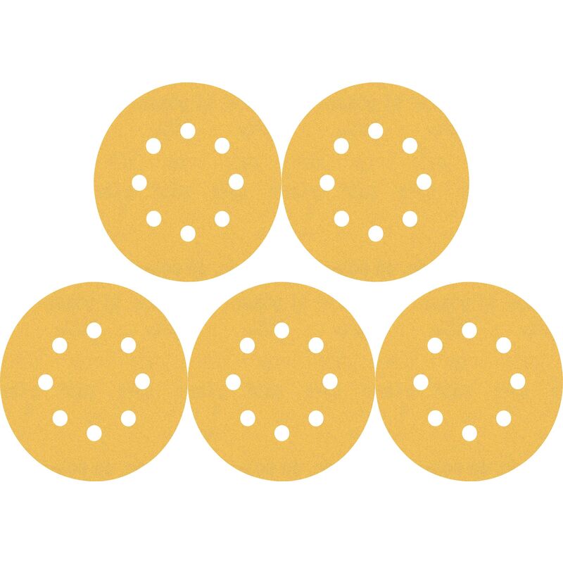 Accessories expert C470 2608900801 Carta abrasiva eccentrica perforato Dimensione dei grani 400 (ø) 115 mm 5 pz. - Bosch