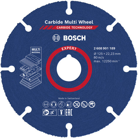 Bosch Professional 10x Expert Carbide Multi Wheel Trennscheiben Ø 115 mm