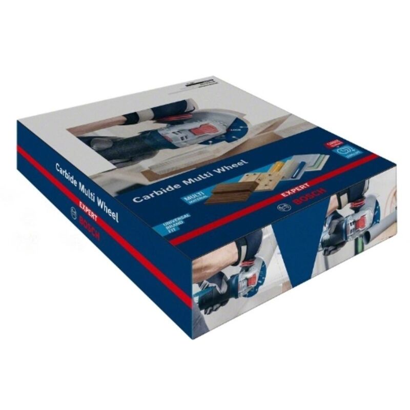 Bosch - Professional 10x Expert Carbide Multi Wheel x-lock dischi da taglio (per legno duro, ø 115 mm, piccoli accessori per smerigliatrice)