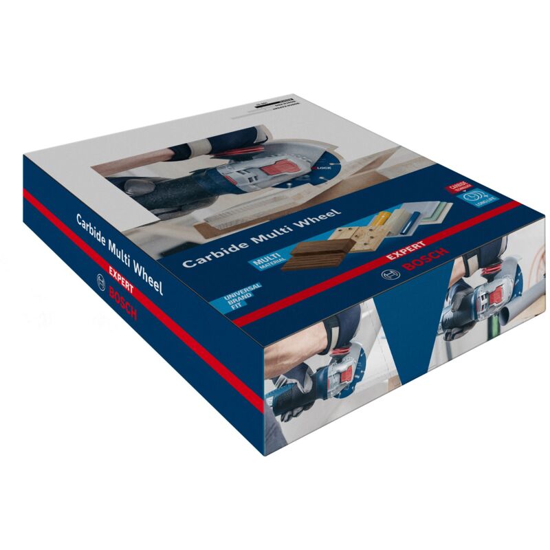 Expert Carbide Multi Wheel x-lock disco da taglio, 125 mm, 1 mm, confezione da 10 pz. - Bosch