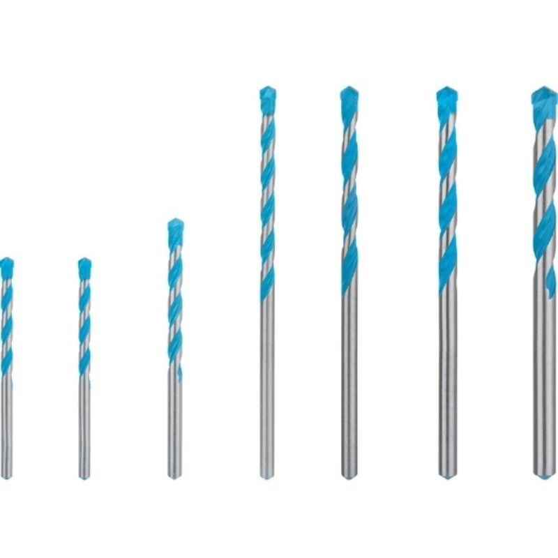 Professional 7-piece Set de Expert CYL-9 MultiConstruction drill bits (for Concrete, ø 5-10 mm, accessori per trapano a percussione rotante de)