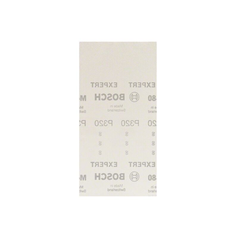 Bosch Professional 50x Expert M480 carta abrasiva (per legno duro, vernice su legno, 93x186 mm, 120 grana, accessori per levigatrice orbitale)