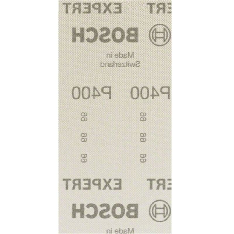 Professional 10 pz. Set de maglie de carta abrasiva Expert M480 (per legno duro, vernice su legno, 93x186 mm, grana 80/120/180, accessori per