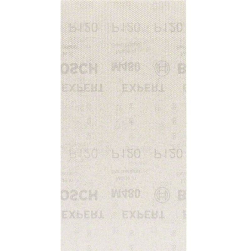 Professional 50x Expert M480 carta abrasiva (per legno duro, vernice su legno, 93x186 mm, 400 grana, accessori per levigatrice orbitale) - Bosch