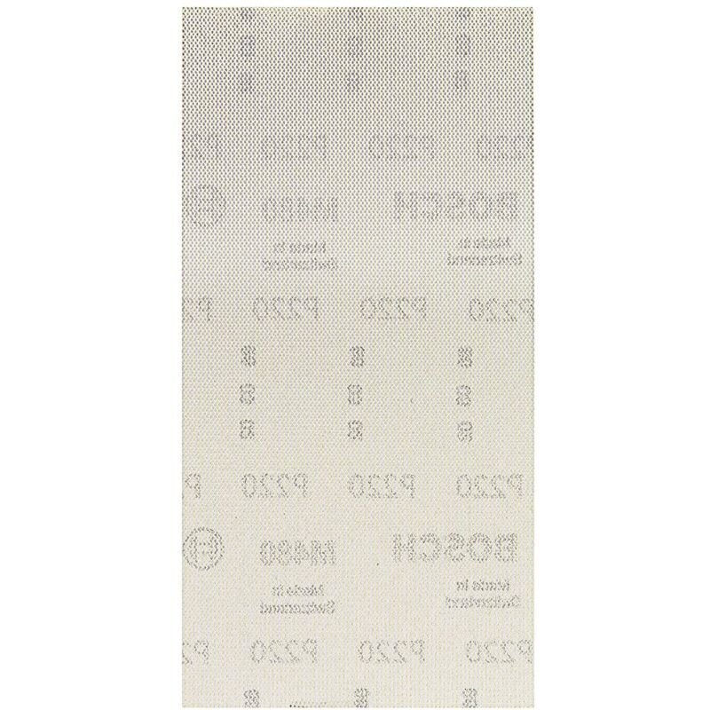 Accessories expert M480 2608900766 Rete per levigatrici orbitali non perforato Dimensione dei grani 220 (l x l) 2 - Bosch
