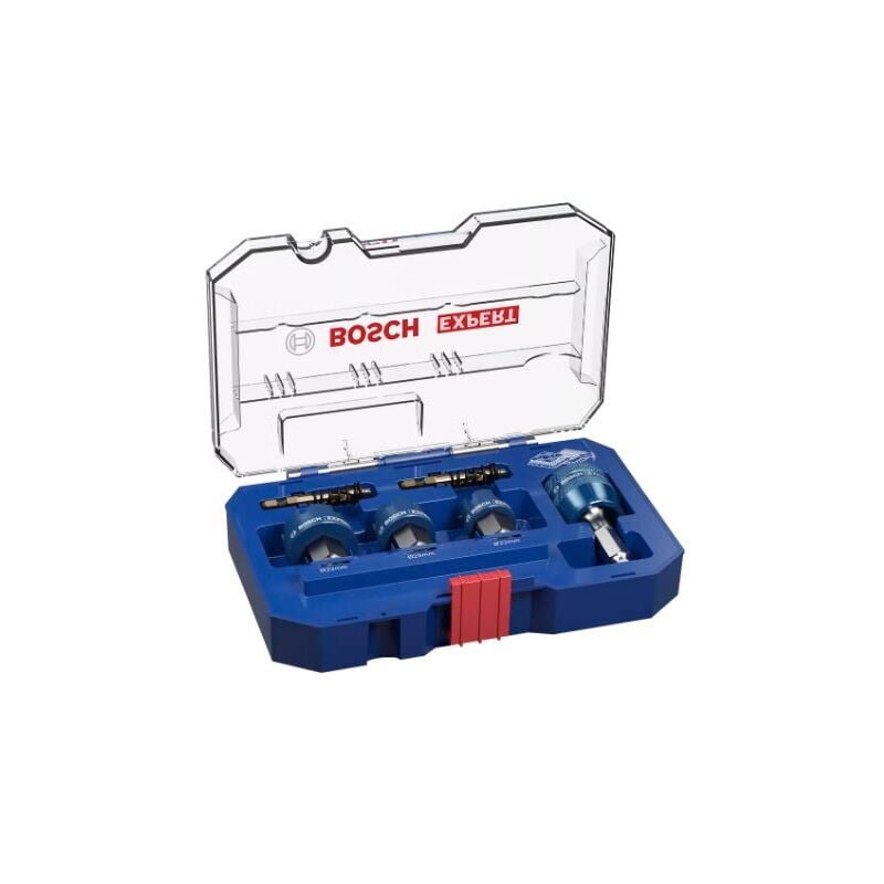 Coffret Scie trépan carbure Expert Métal BOSCH Ø22/25/32 mm - 3 pièces - 2608900502