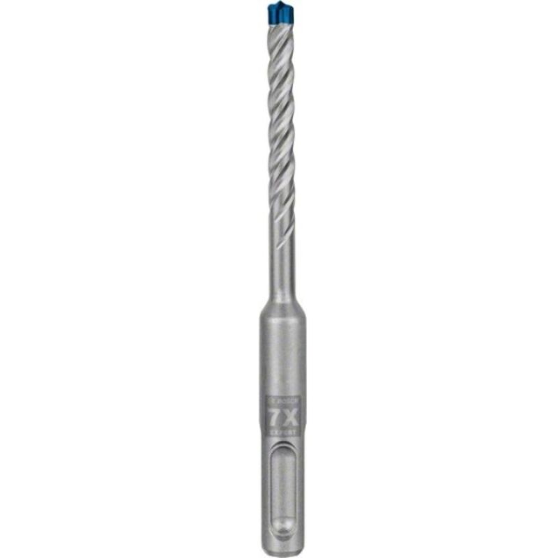 Professional 10x Punte per martello Expert sds plus-7X (per cemento armato, ø 6,00 x 115 mm, accessori per martello perforatore) - Bosch