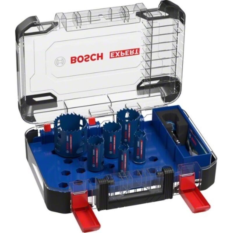 Bosch - Scatola da 6 seghe a tazza Expert Tough Material ø 22/25/35/40/51/68 mm - 2608900446