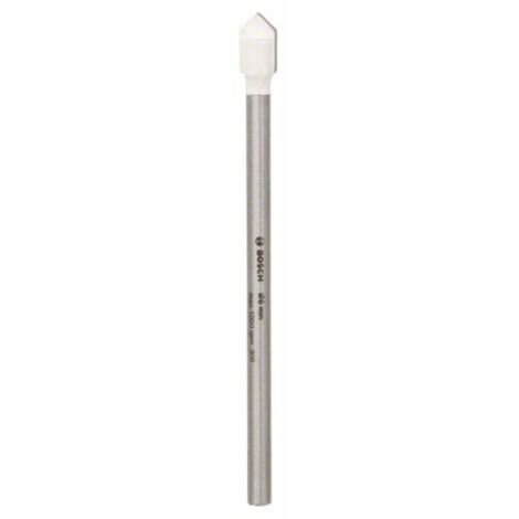 Bosch Accessories  Bosch 2608587161 Punta per vetro e piastrelle 6 mm Lunghezza totale 80 mm Alberino cilindrico 1 pz.