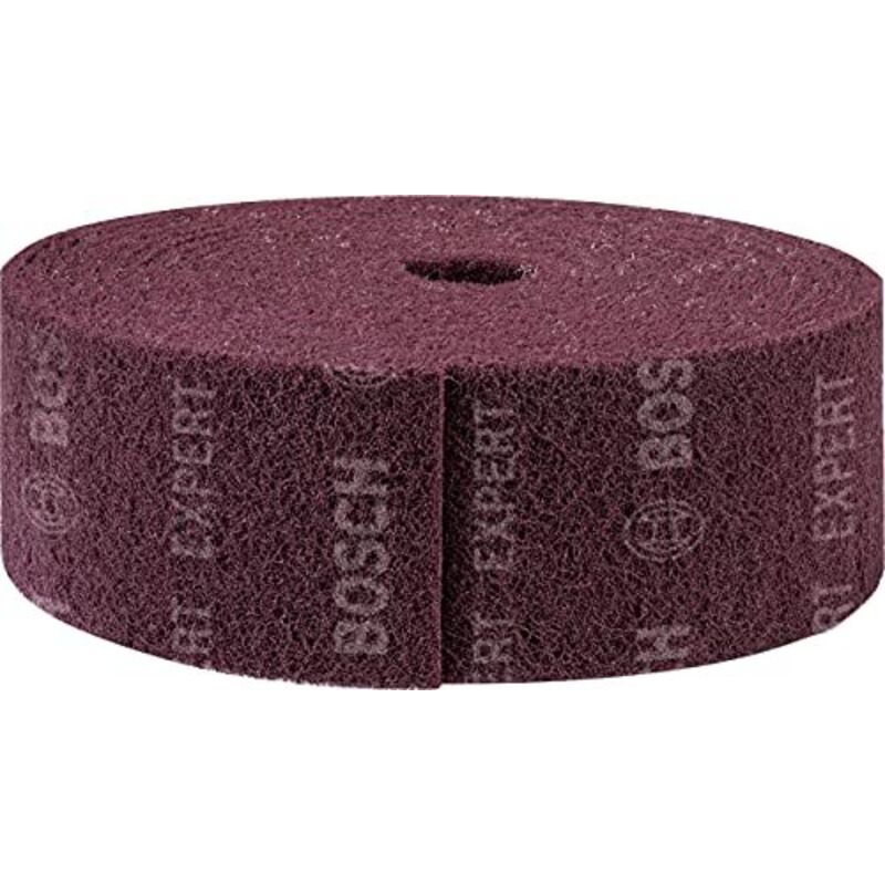 EXPERT N880 Rullo di fibra per levigatura a mano, 115 mm x 10 m, media A