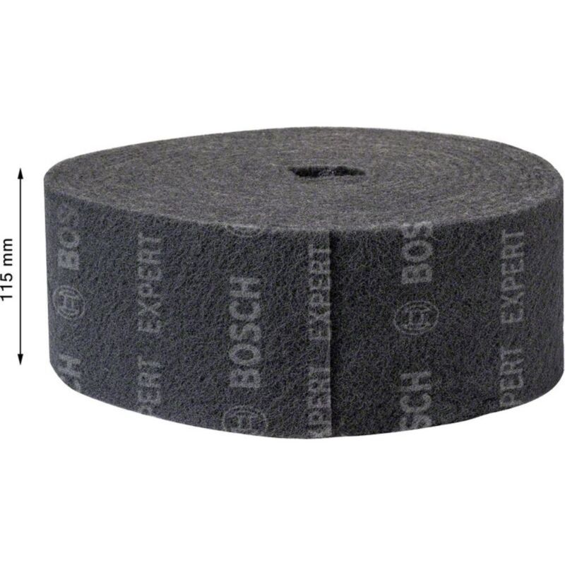 EXPERT N880 Rullo di fibra per levigatura a mano, 115 mm x 10 m, ultrafine S