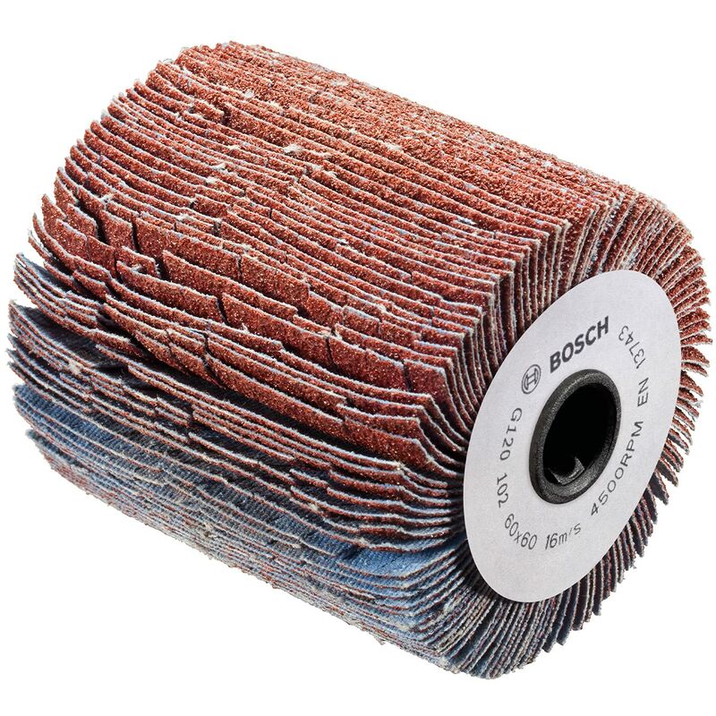 Bosch - Accessorio per Rullo Abrasivo Mola per prr 250 es, Grana 80