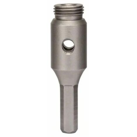 Bosch – Adaptateur pour couronnes de forage diamantées G 1/2' – 6 pans – Acier traité – 88 mm – Découpe béton et carrelage – 2608598122