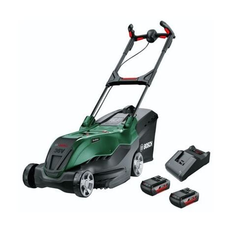 BOSCH HOBBY Bosch Akku-Rasenmäher AdvancedRotak 36V-40-650, 2x Akku 36V 2,0 Ah und Ladegerät