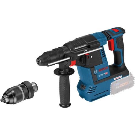 BOSCH PROFESSIONAL Bosch Akku-Bohrhammer GBH 18V-26 F mit SDS-Plus ohne Akku ohne Lader im Karton
