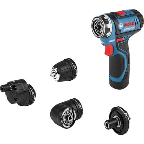 BOSCH Akku Bohrschrauber GSR 12V-15 FC Set