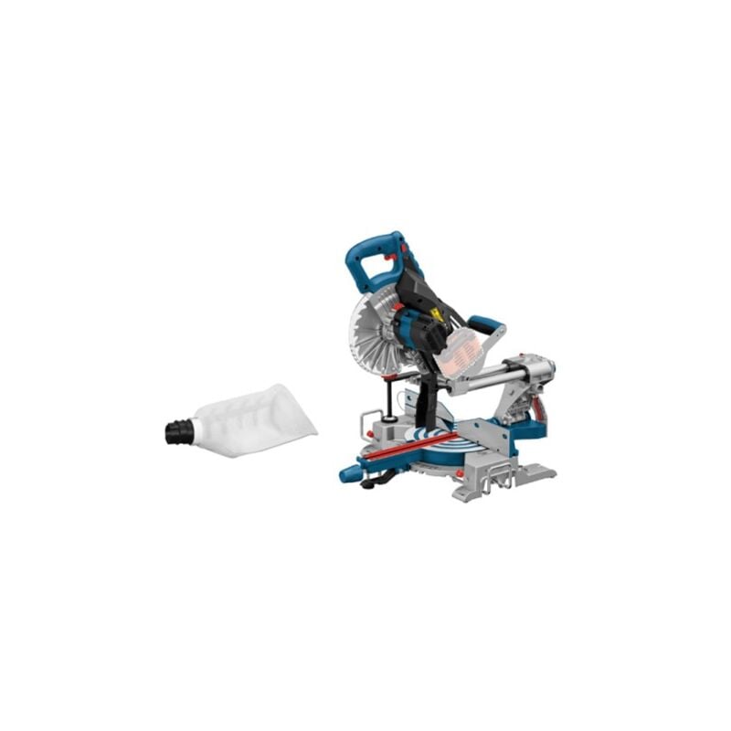 Image of Akku Kapp- Gehrungsssäge biturbo Bosch gcm 18V 0601B41000 ohne Akku, ohne Ladegerät