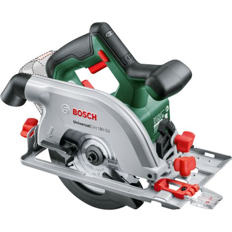 Bosch Akku Kreissäge UniversalCirc 18V-53 (max. Schnitttiefe 53 mm, 18 Volt System, ohne Akku)