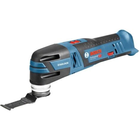 BOSCH PROFESSIONAL Bosch Akku-Multi-Cutter GOP 18V-34, Starlock Tauchsägeblätter+diverses Zubehör, L-BOXX