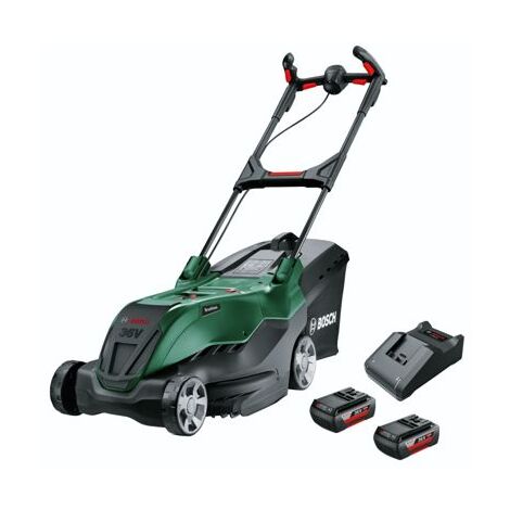BOSCH HOBBY Bosch Akku-Rasenmäher AdvancedRotak 36V-40-650, 2x Akku 36V 2,0 Ah und Ladegerät