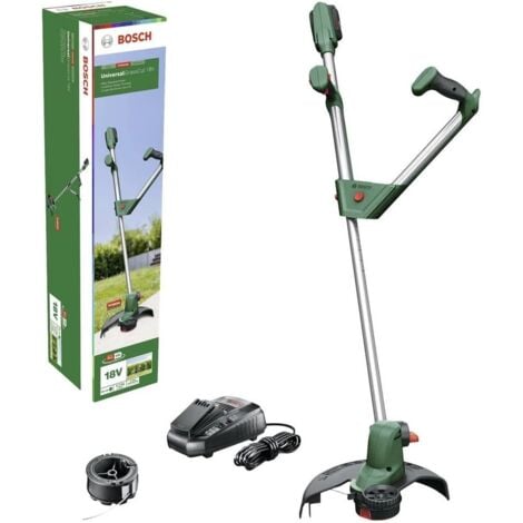 Bosch Home and Garden UniversalGrassCut 18V-26 Akku Rasentrimmer inkl. Akku 18 V 2.5 Ah Schnittbrei
