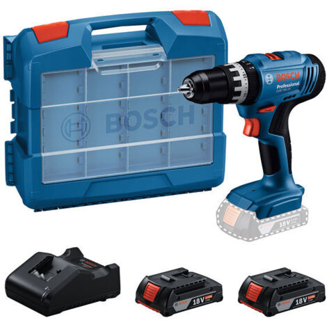 Bosch Akku-Schlagbohrschrauber GSB 18 V-25, Ausführung: 06019K9304, 2,0Ah Akkus/ZB