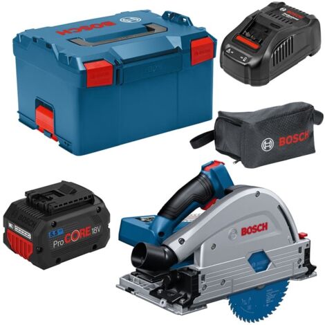 Bosch Akku-Tauchsäge BITURBO GKT 18V-52 GC Professional, Ausführung: 06016B4003, 5,5 Ah Akku L-Boxx